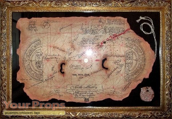 the goonies one eyed willys treasure map and doubloon