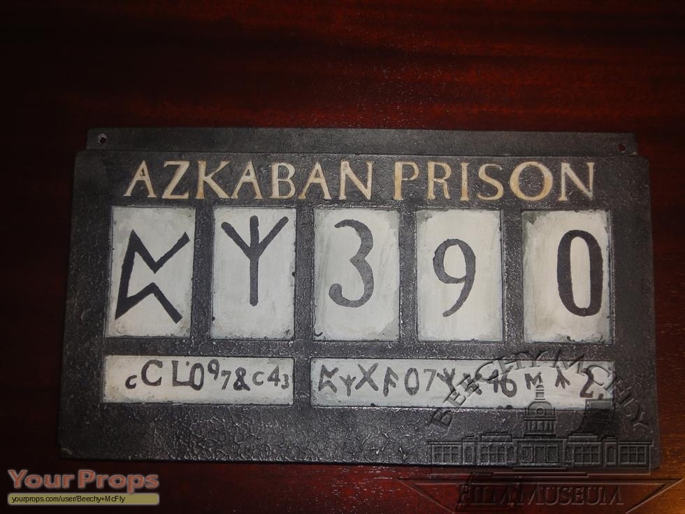 Harry Potter and the Prisoner of Azkaban Azkaban Prison Sign Sirius