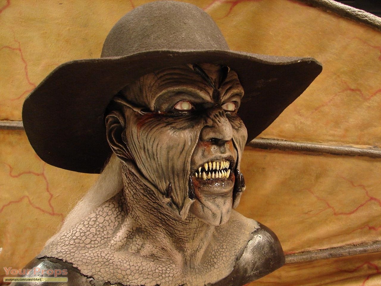 Jeepers Creepers 2 The Creepers Complete Head Prosthetics original movie  prop