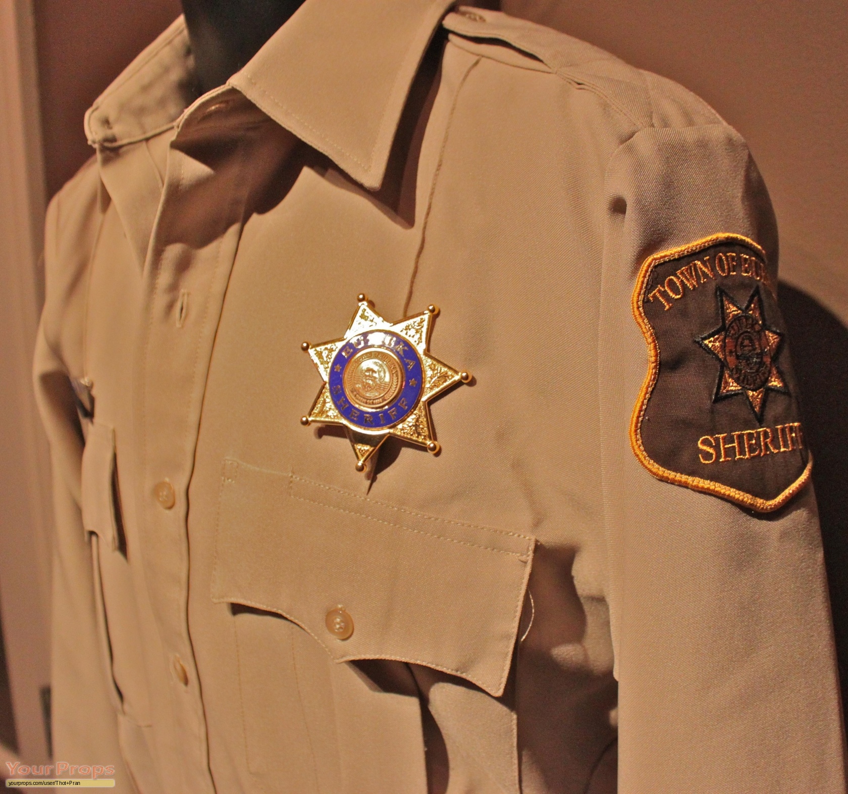 Eureka ID Badge Sheriff Jack Carter  cosplay prop costume 