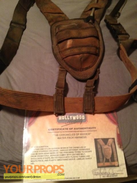 The Chronicles of Riddick Hydration Pack & Air breather original movie ...