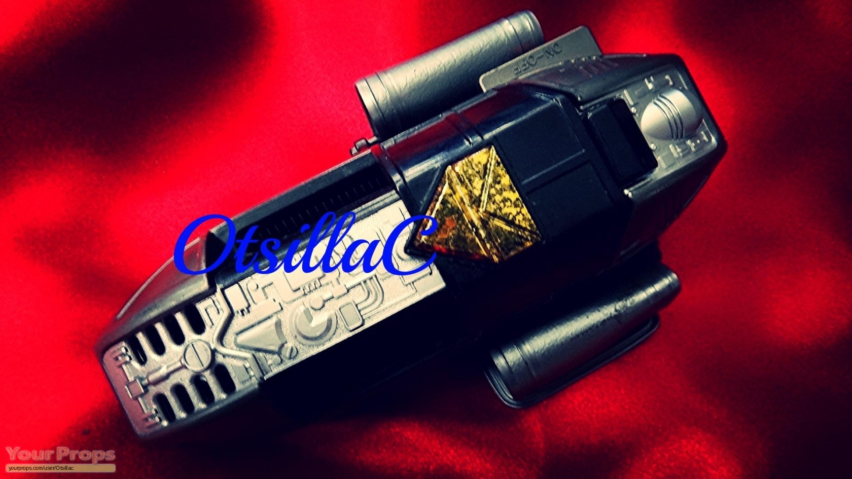 Power Rangers In Space Red Space Ranger's Battleizer Morpher original TV series prop