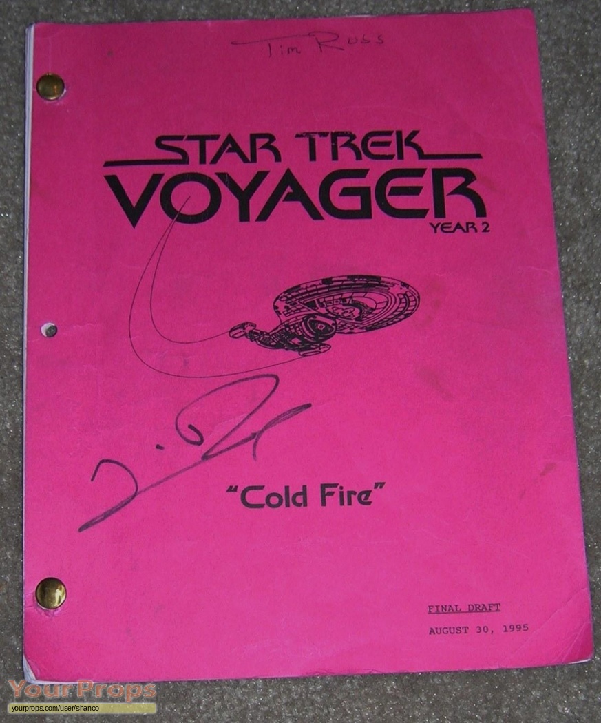 star trek voyager script