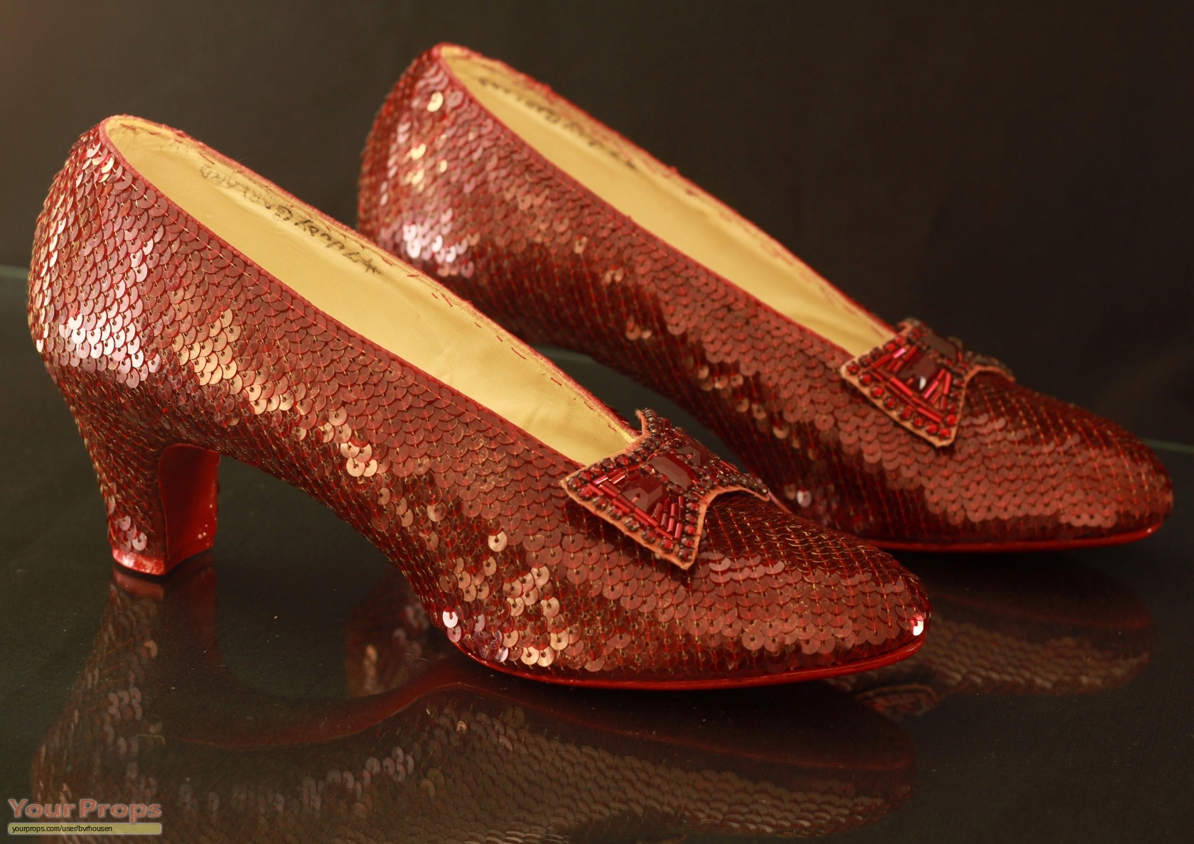 The Wizard of Oz Ruby Slippers replica movie costume