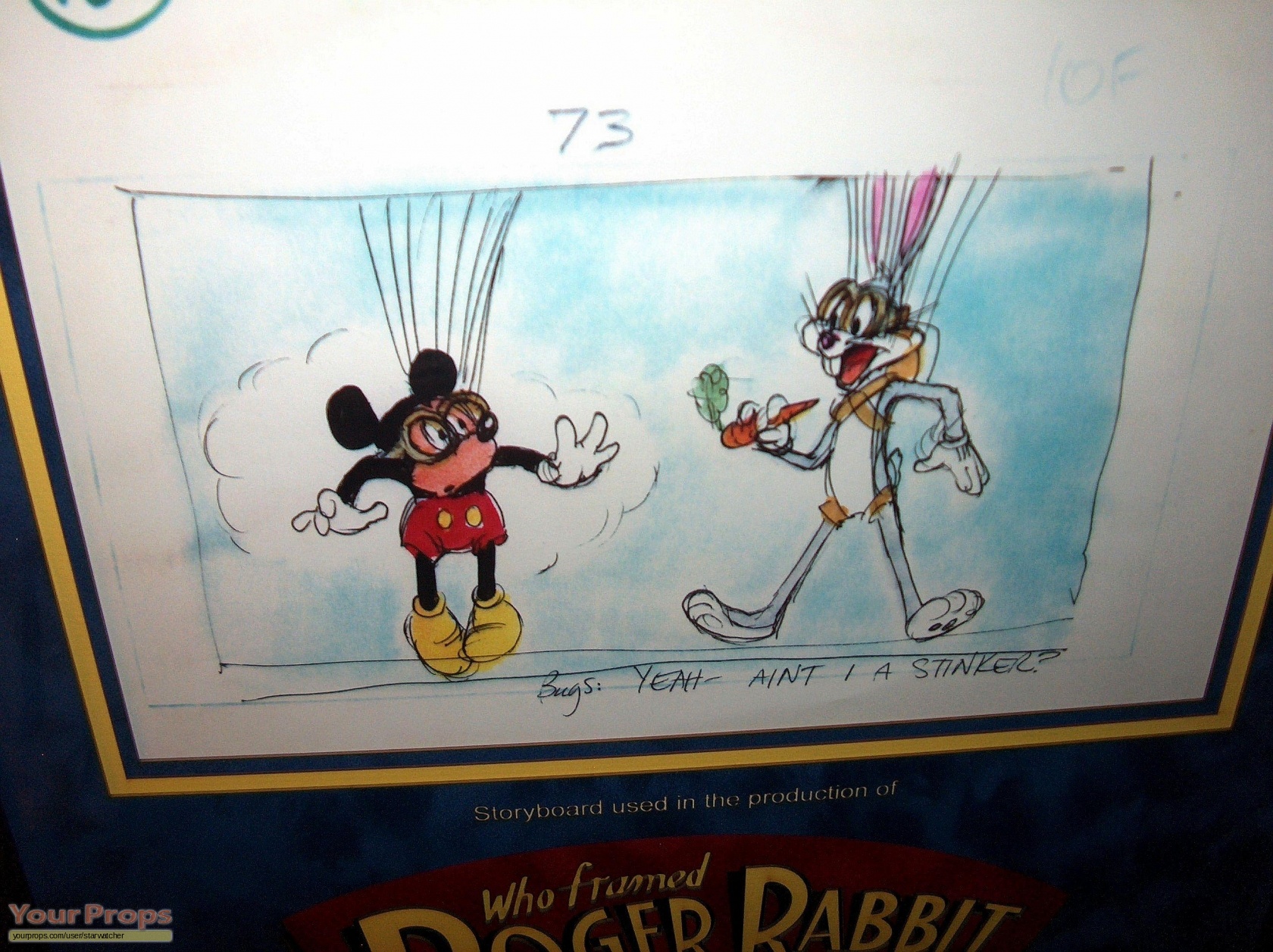 Mickey Mouse And Bugs Bunny Who Framed Roger Rabbit