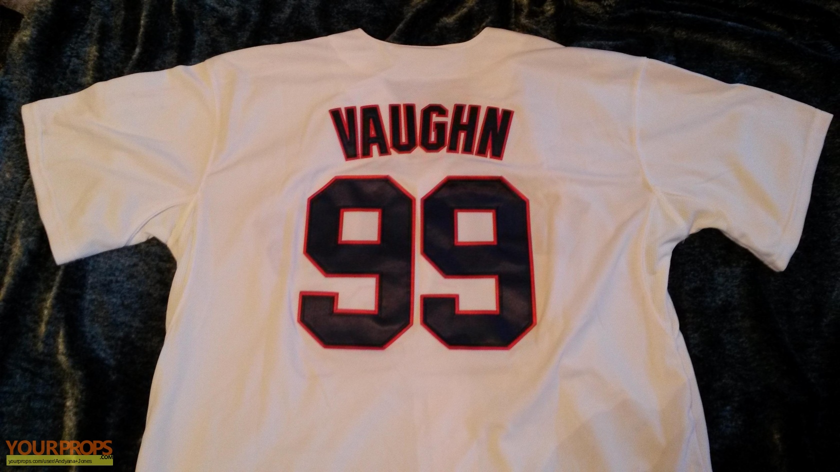 Major League Rick 'Wild Thing' Vaughn Jersey #99 replica movie costume