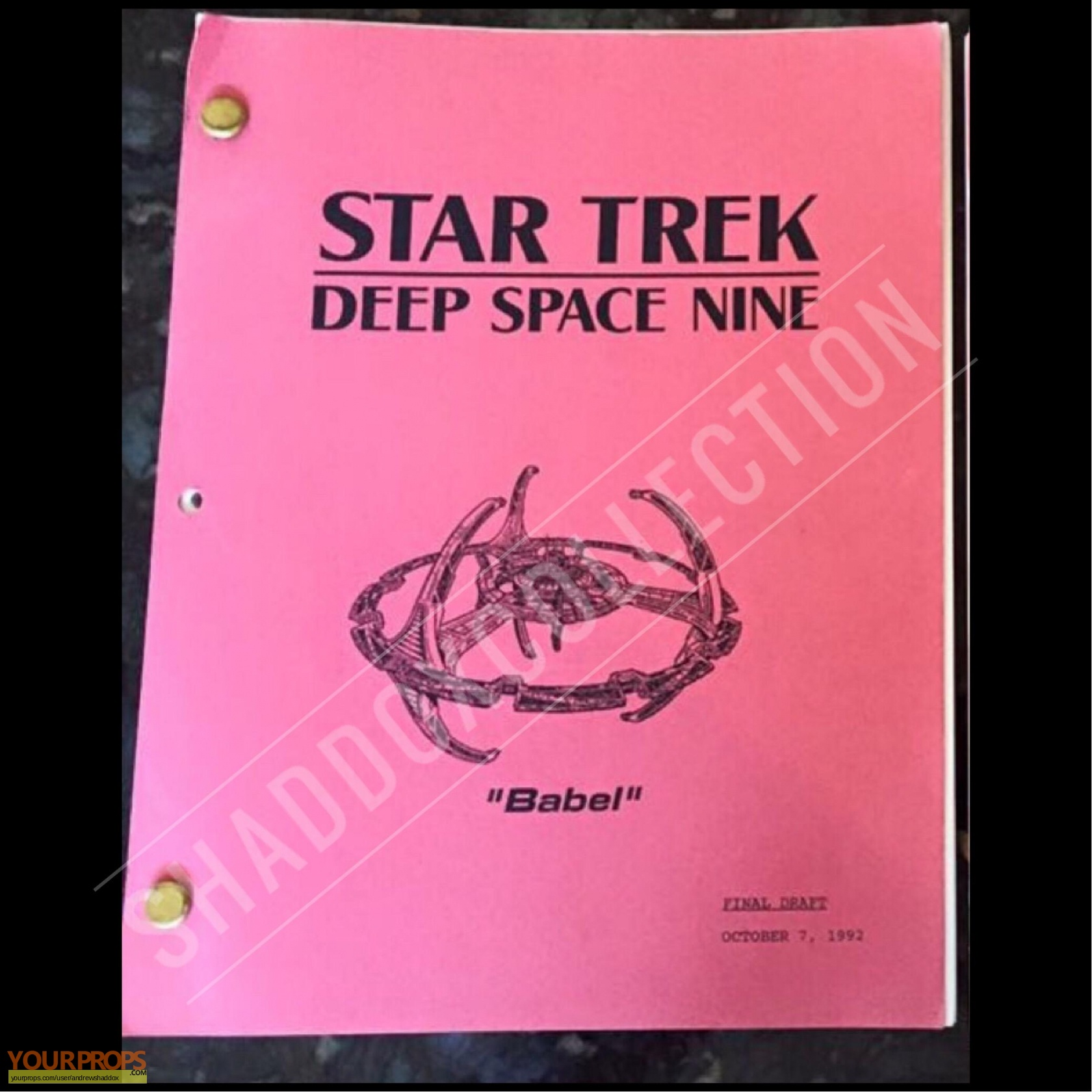 star trek deep space nine transcripts