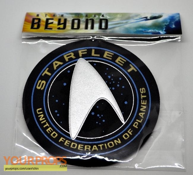 Starfleet UFP Silver  4" Embroidered Patch STPA-SFC-11-R Star Trek Beyond 