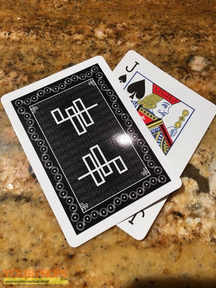 Now You See Me 2 Playing Cards original movie prop