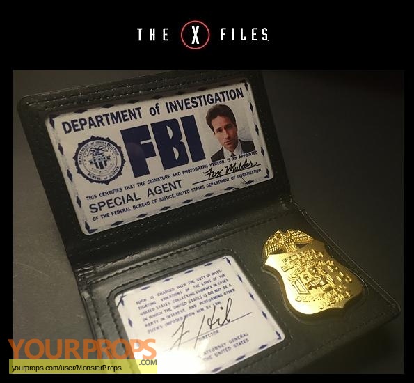 FBI Filmmarke #X Files Akte X Prop 