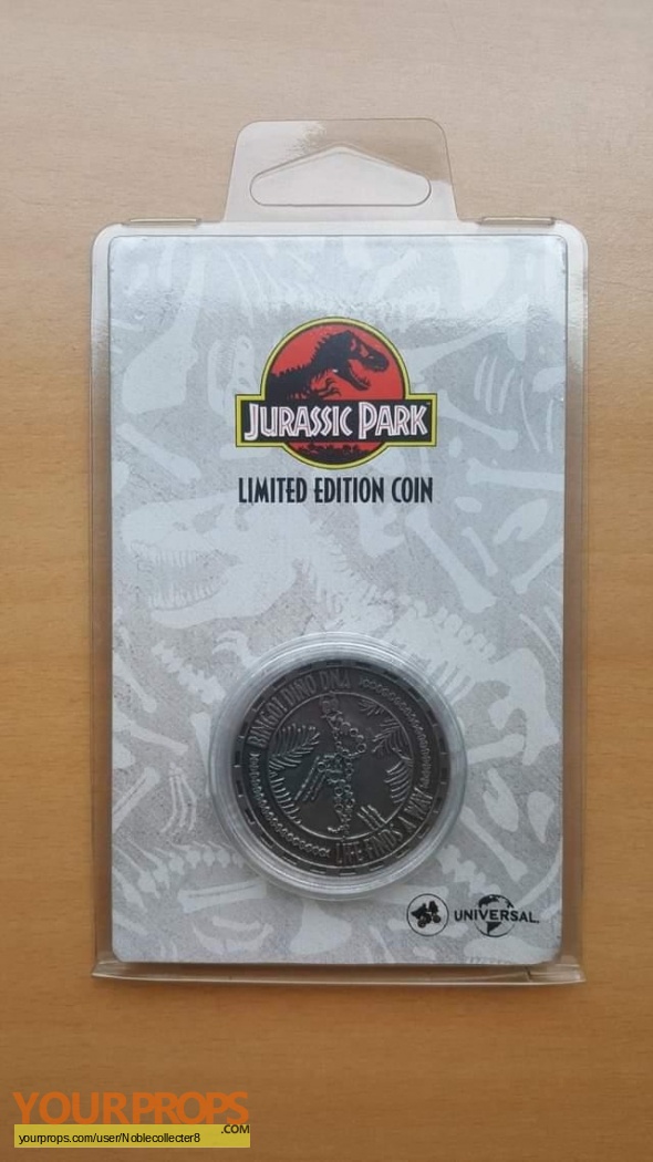 Jurassic Park pièce de collection numérotée Mr DNA Limited Edition Coin 463785 