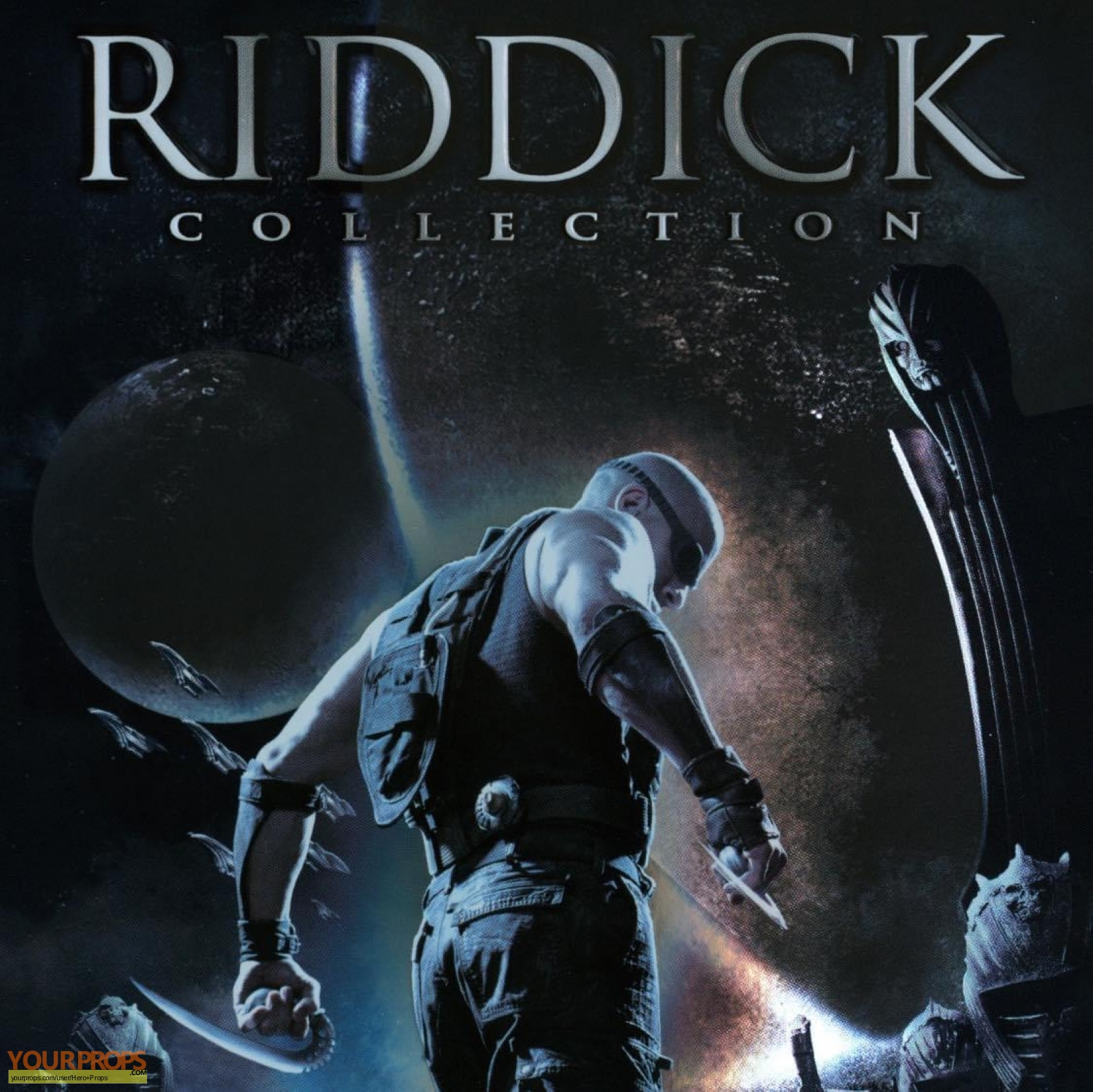 Riddick's complete hero costume! 