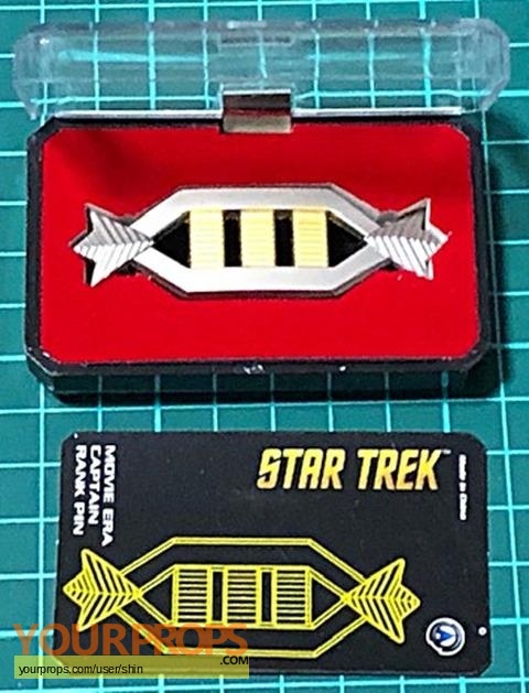 Star Trek The Original Series Captain Rank Pin