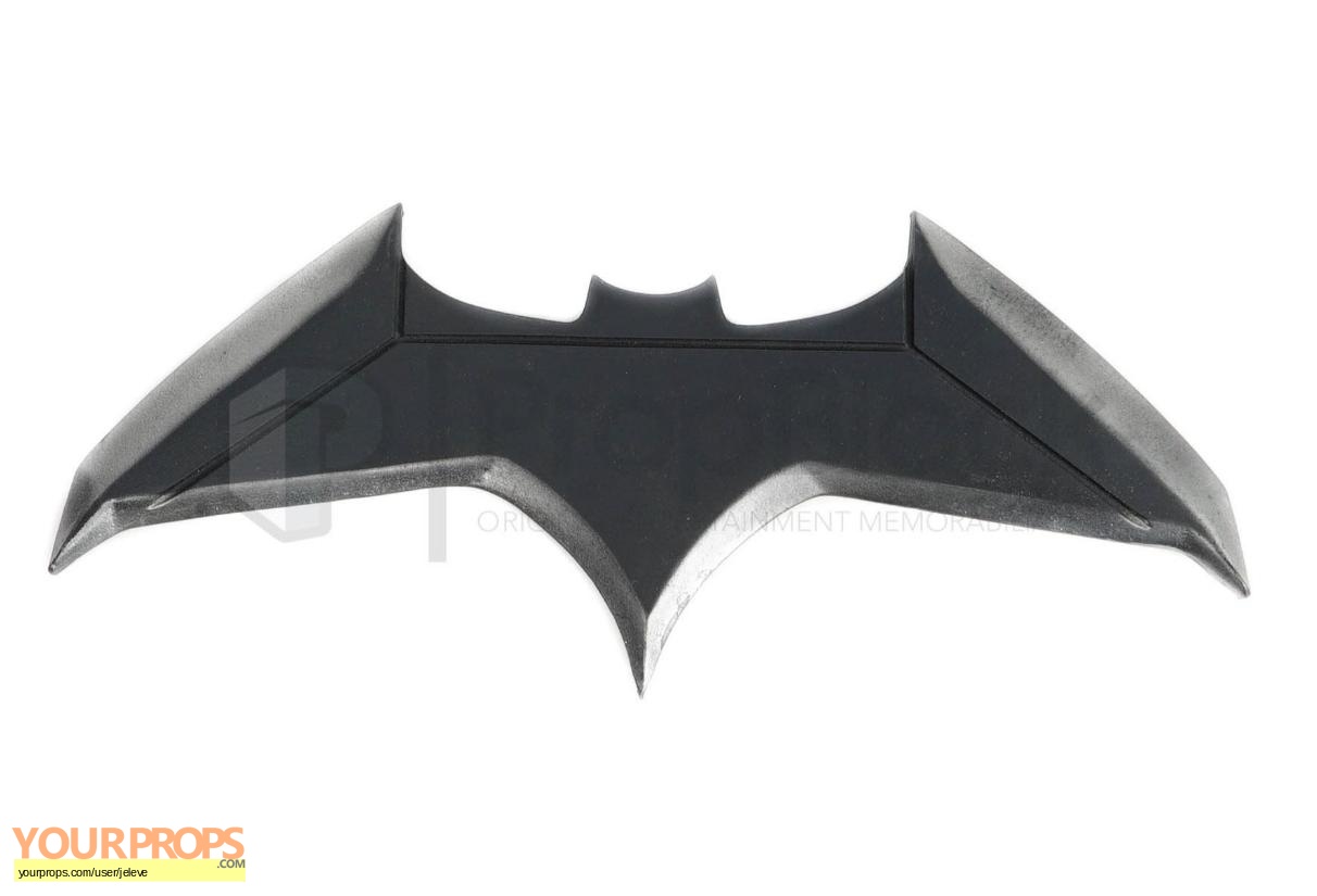 Justice League Batman Batarang original movie prop