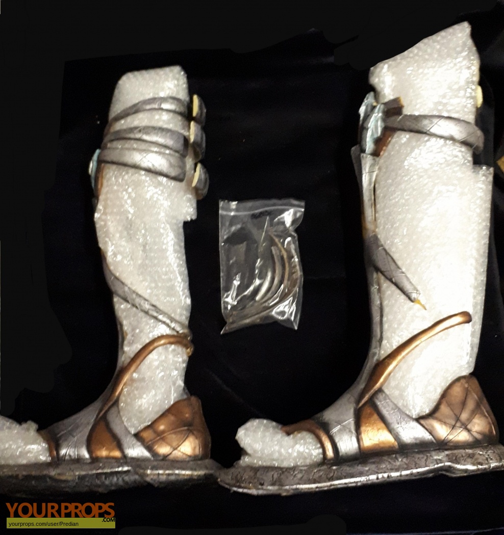 Stargate Horus guard sandals / leg armour original movie costume