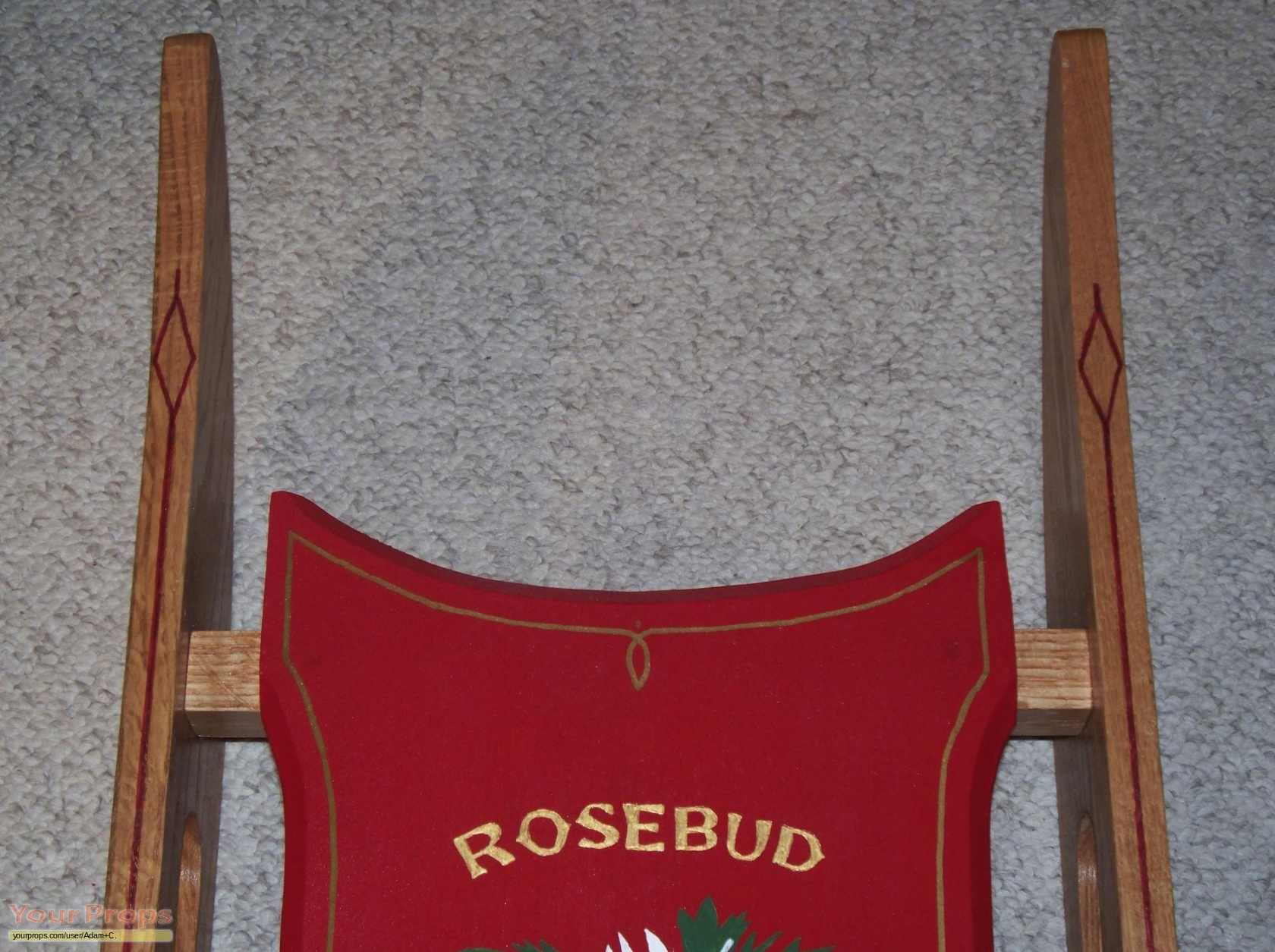 Citizen Kane Charles Foster Kane's Sled ''Rosebud'' replica movie prop