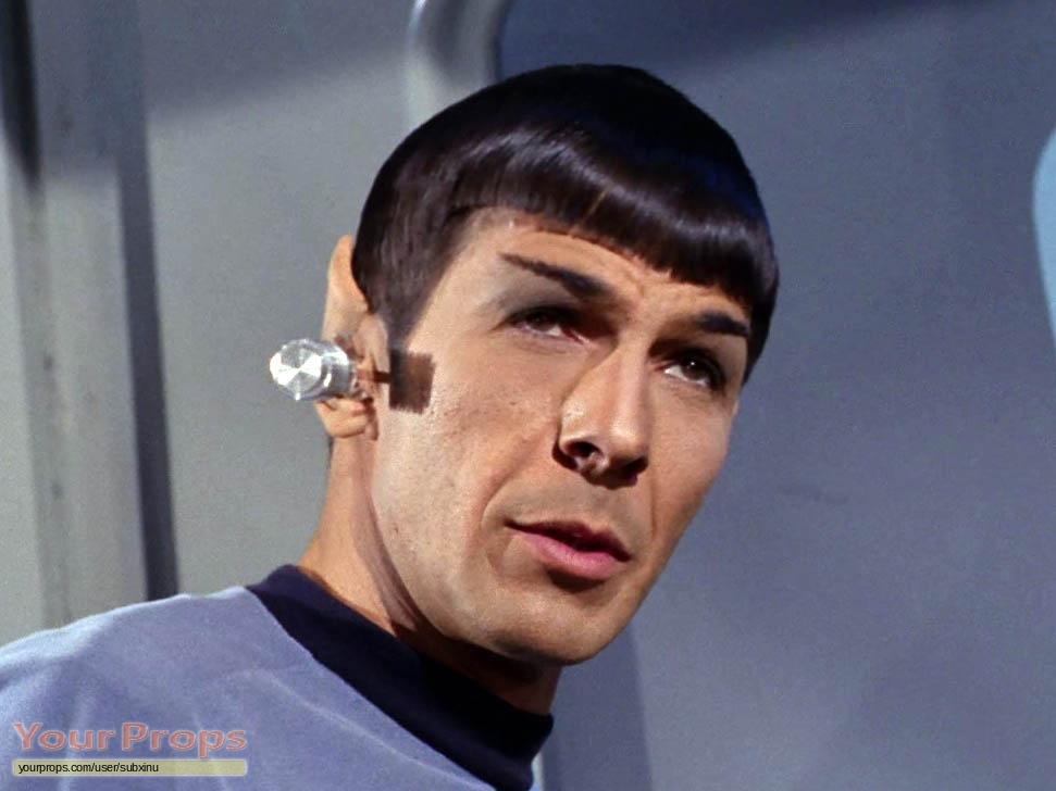 Star Trek The Original Series TOS EARPIECE Uhura Spock Communicator Uniform 