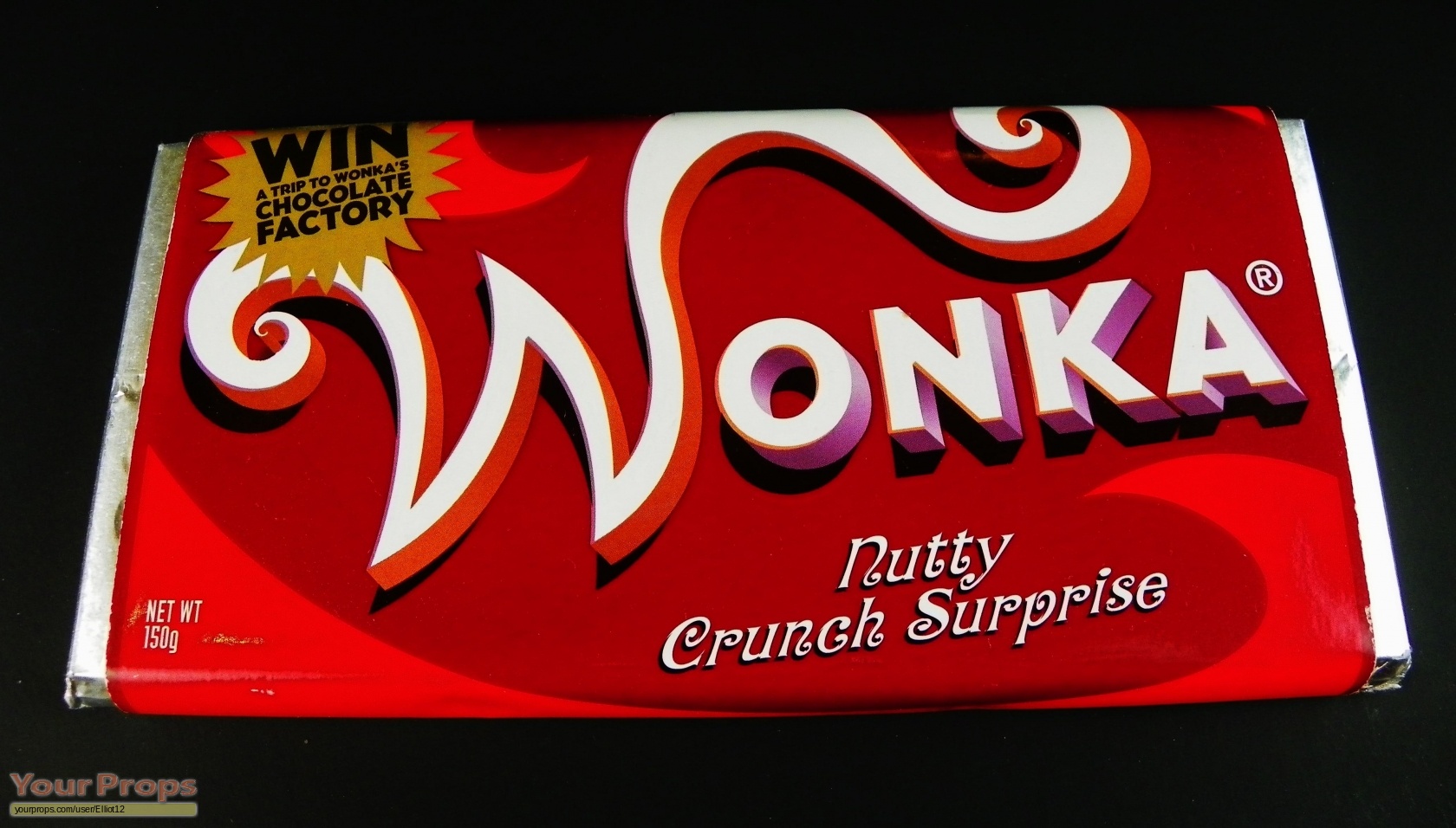 Real Chocolate Hero Wonka Bar Nutty Crunch Surprise - Charlie and the  Chocolat