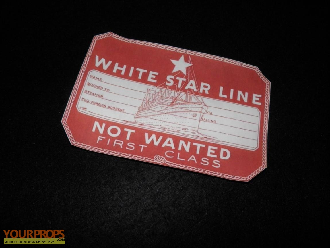Printable Titanic Luggage Tags and Badges Double-sided Titanic -  in  2023