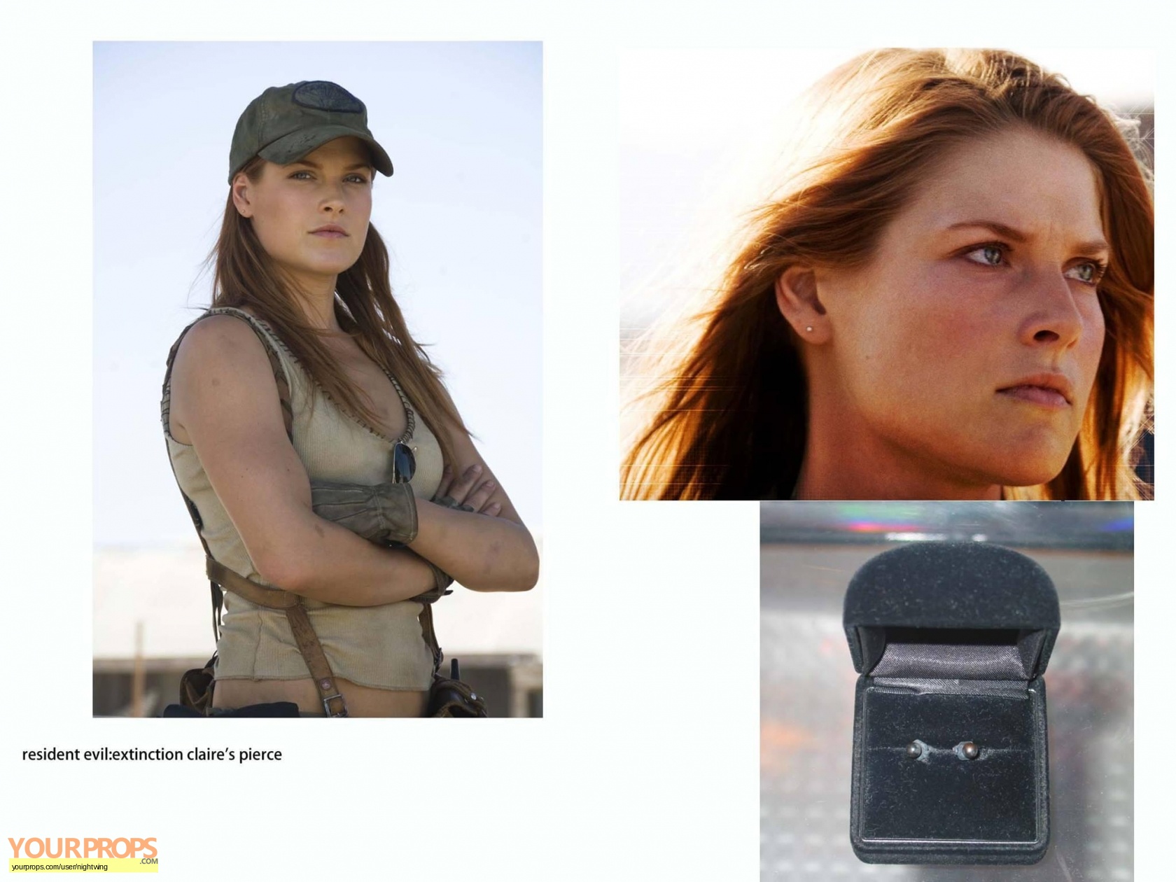 Confira a primeira foto de Ali Larter como Claire Redfield em