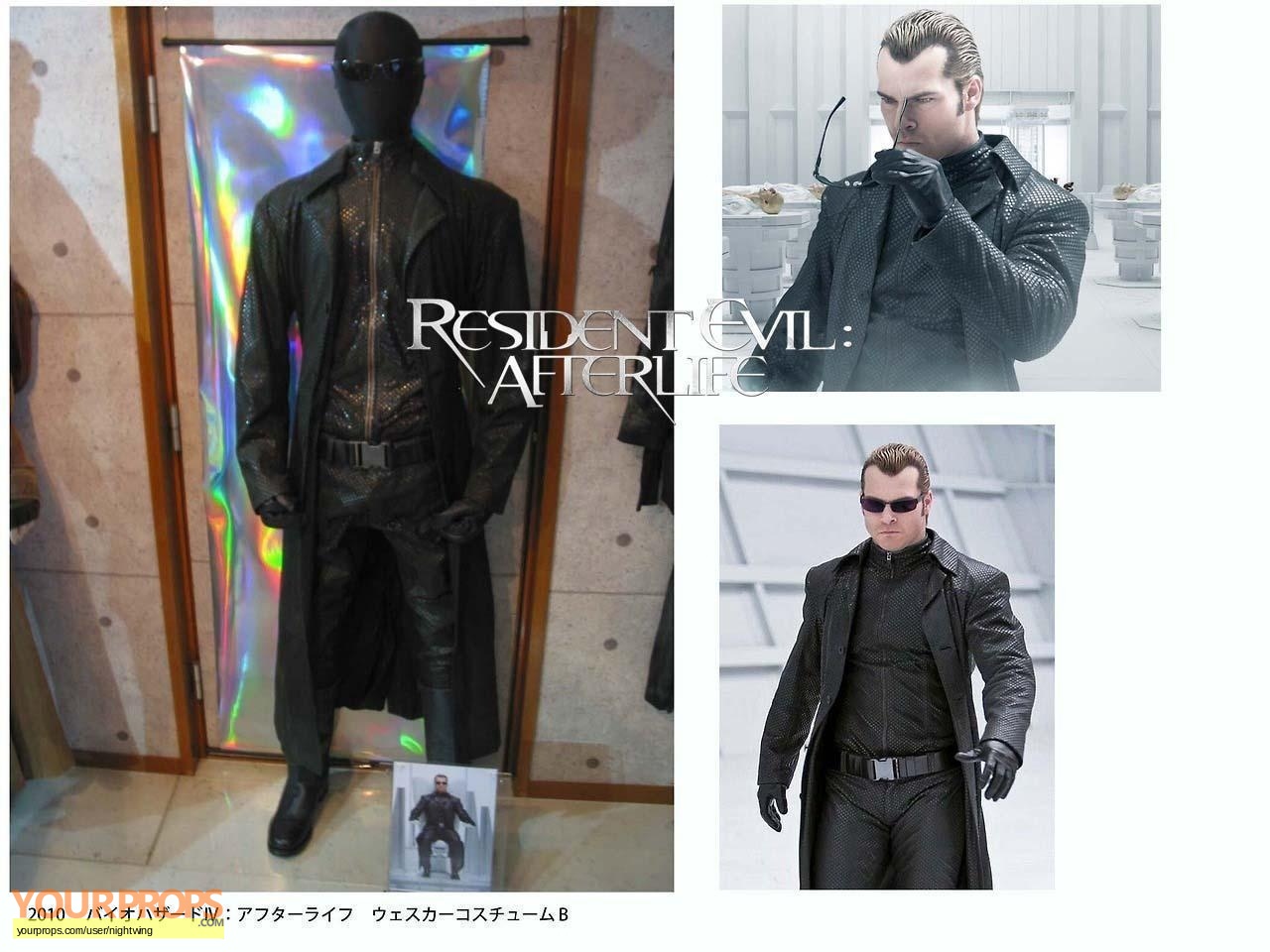 Resident Evil: The Final Chapter Resident Evil: The Final Chapter Wesker  (Shawn Roberts) Movie Costumes original movie costume