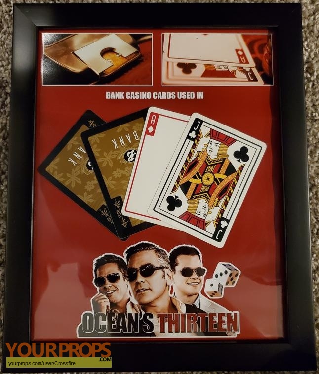 Ocean's Thirteen Ocean's Thirteen Bank Casino Cards