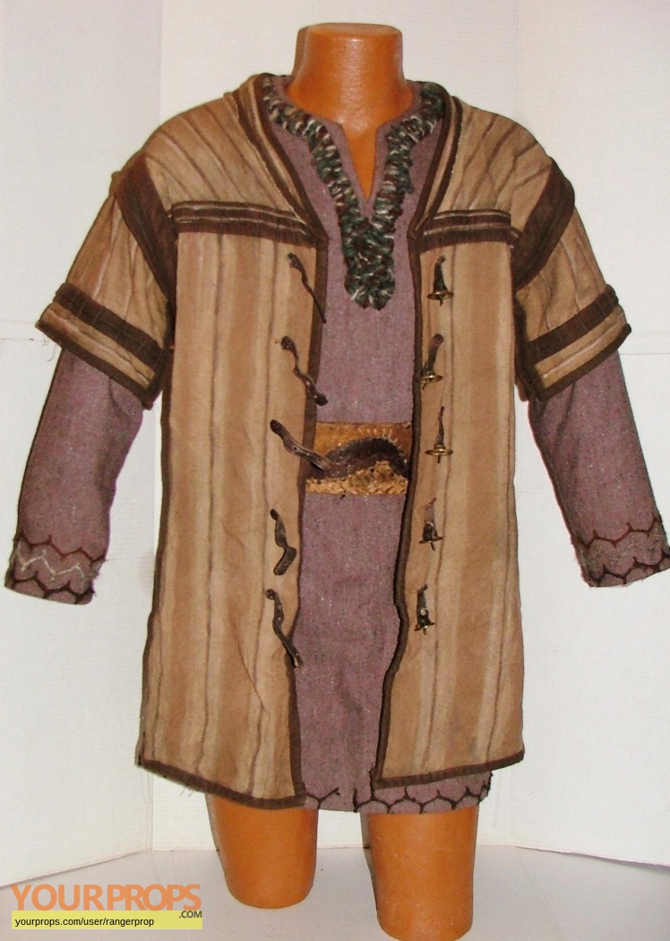 Vikings screen worn Ivar ragnarsson long sleeve Shirt & short sleeve  Jacket set with Belt original TV series costume