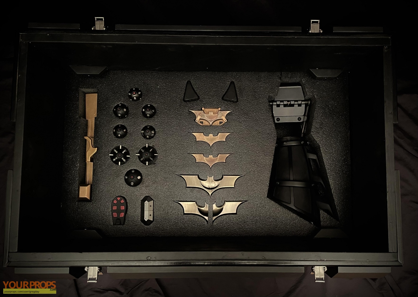 Batman Begins Wayne Enterprises Applied Sciences Equipment Case made from  scratch