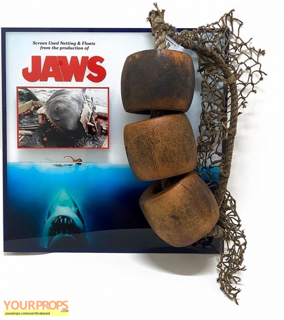 Jaws Screen Used Rope Netting and Float Props original set dressing
