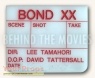 James Bond  Die Another Day original production material