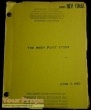 The West Point Story original production material