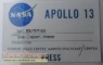 Apollo 13 replica movie prop