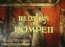 The Last Days Of Pompeii original production artwork