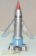 Thunderbirds made from scratch model   miniature