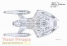 Star Trek  Voyager original production artwork