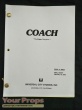 Coach original production material