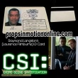 CSI  Crime Scene Investigation original movie prop