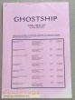 Ghost Ship original production material