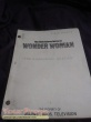 Wonder Woman original production material