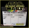 Star Wars The Force Awakens original production material