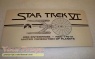 Star Trek VI  The Undiscovered Country original film-crew items