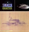 Battlestar Galactica replica production artwork