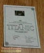 Titanic original movie prop