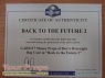 Back To The Future 2 original movie prop