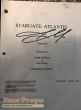 Stargate Atlantis original production material